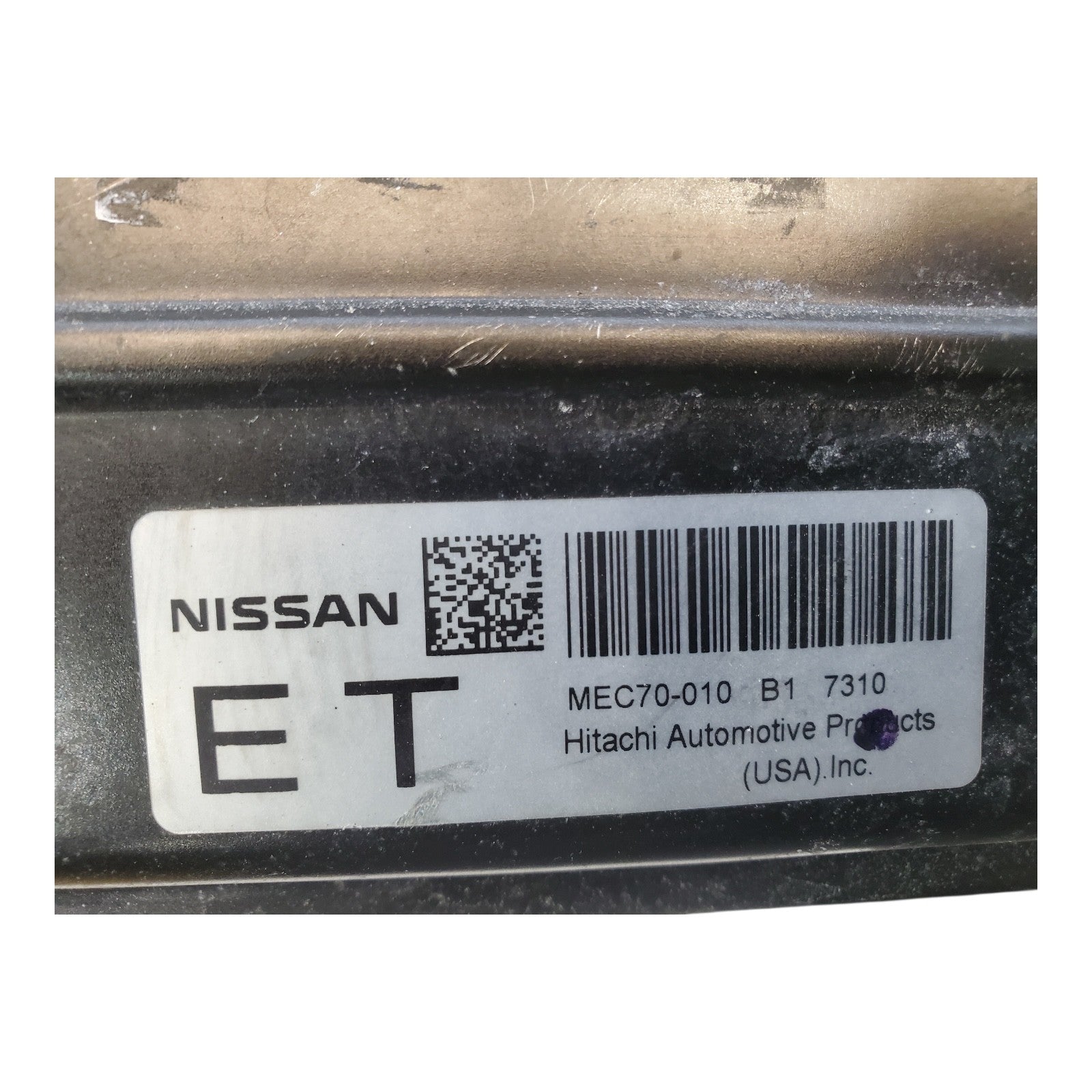 Engine ECM Control Module 4WD Fits 07 XTERRA FRONTIER MEC70-010 B1 MEC70010B1