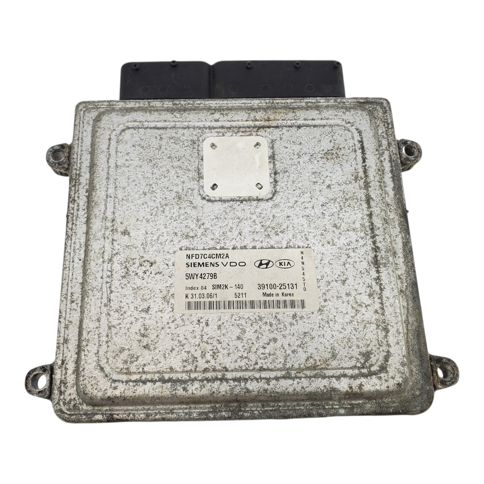 06-08 HYUNDAI SONATA COMPUTER BRAIN ENGINE CONTROL ECU ECM MODULE 39100-25131