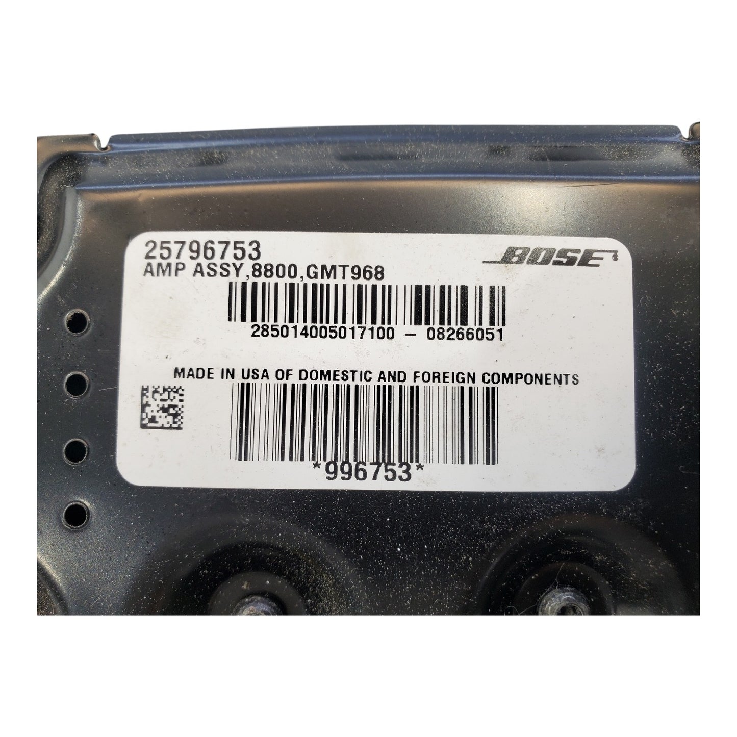 2007-2012 GMC Acadia Chevy Traverse Bose Radio Amplifier Amp OEM 25796753