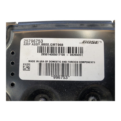 2007-2012 GMC Acadia Chevy Traverse Bose Radio Amplifier Amp OEM 25796753