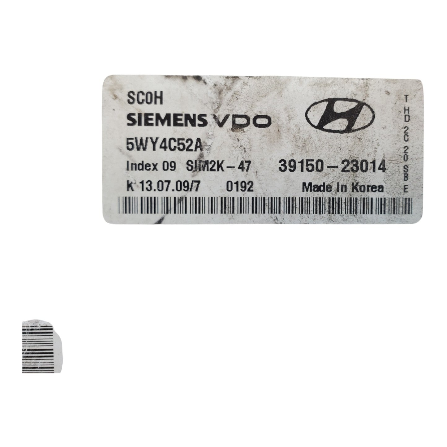 ✅ 10 HYUNDAI ELANTRA 2.0L Engine Control Module ECM Computer 39150-23014 OEM