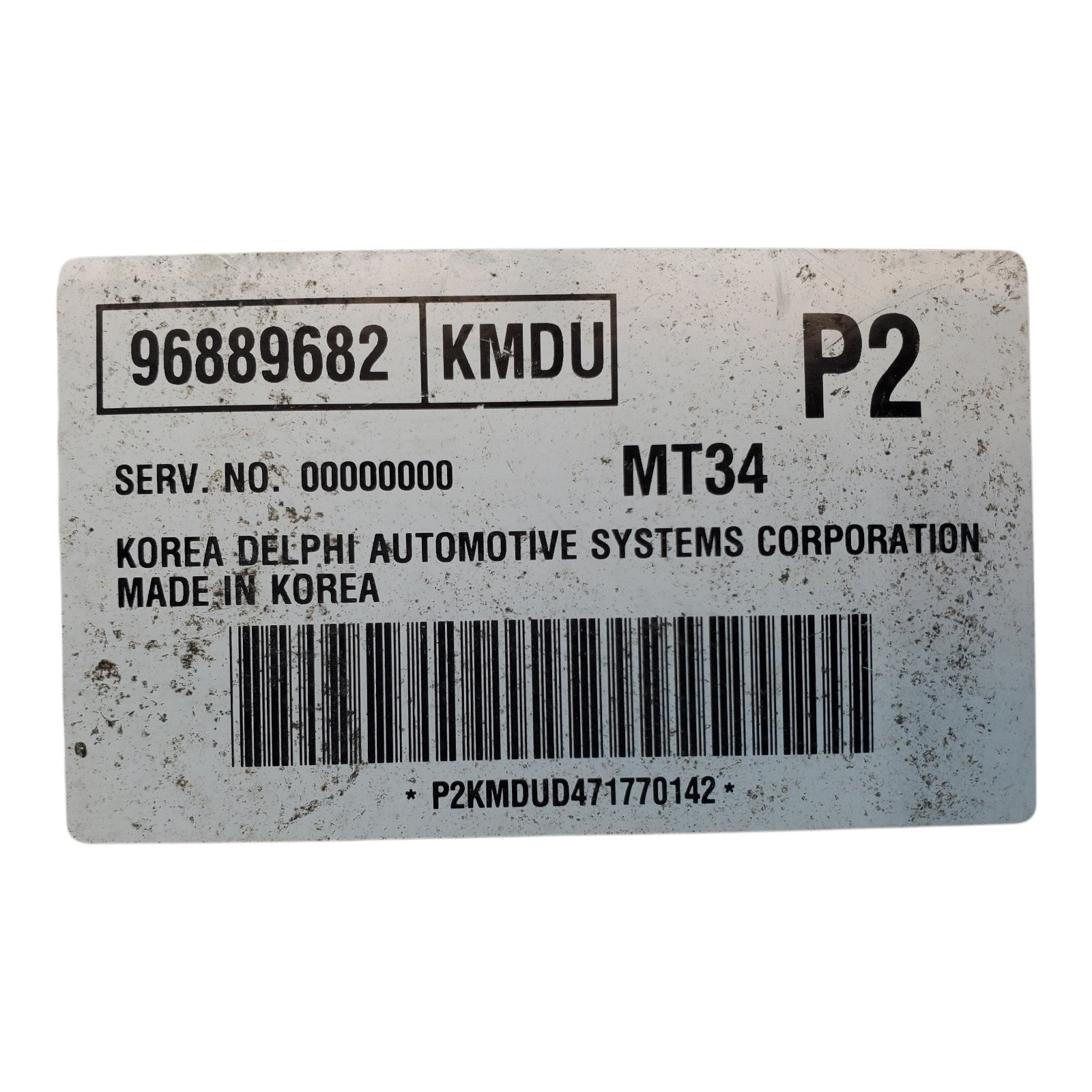 08 Aveo ECM ECU wiring connectors plugs 96889682 KMDU