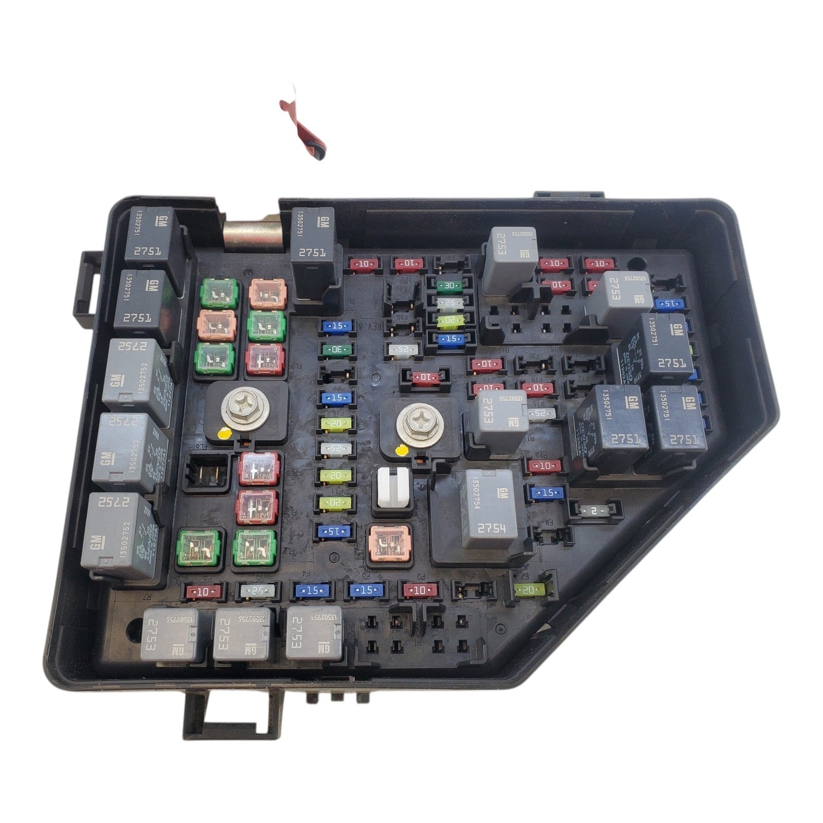 2012 GMC Acadia Fuse Box Relay Module (P) 20972853 OEM