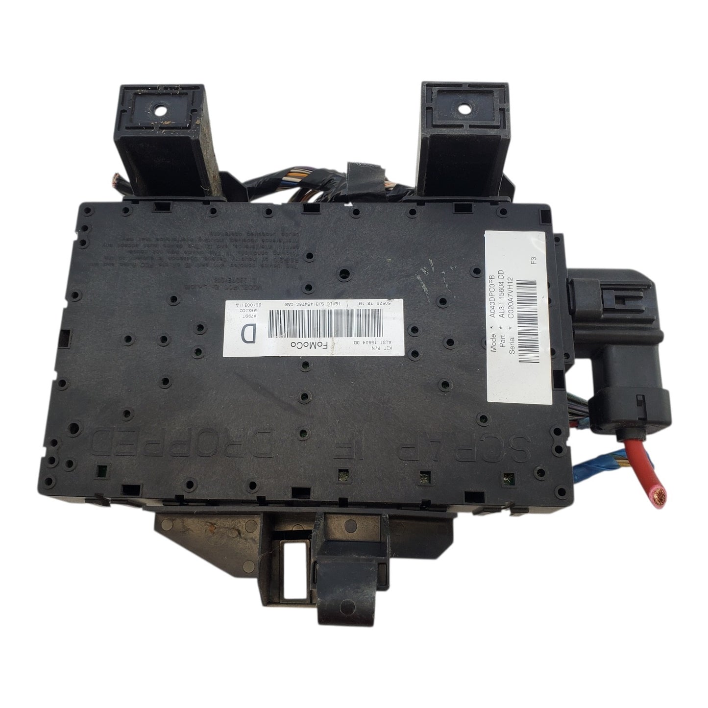 2010 FORD F150 FUSE BOX RELAY CONTROL JUNCTION OEM AL3T15604DD