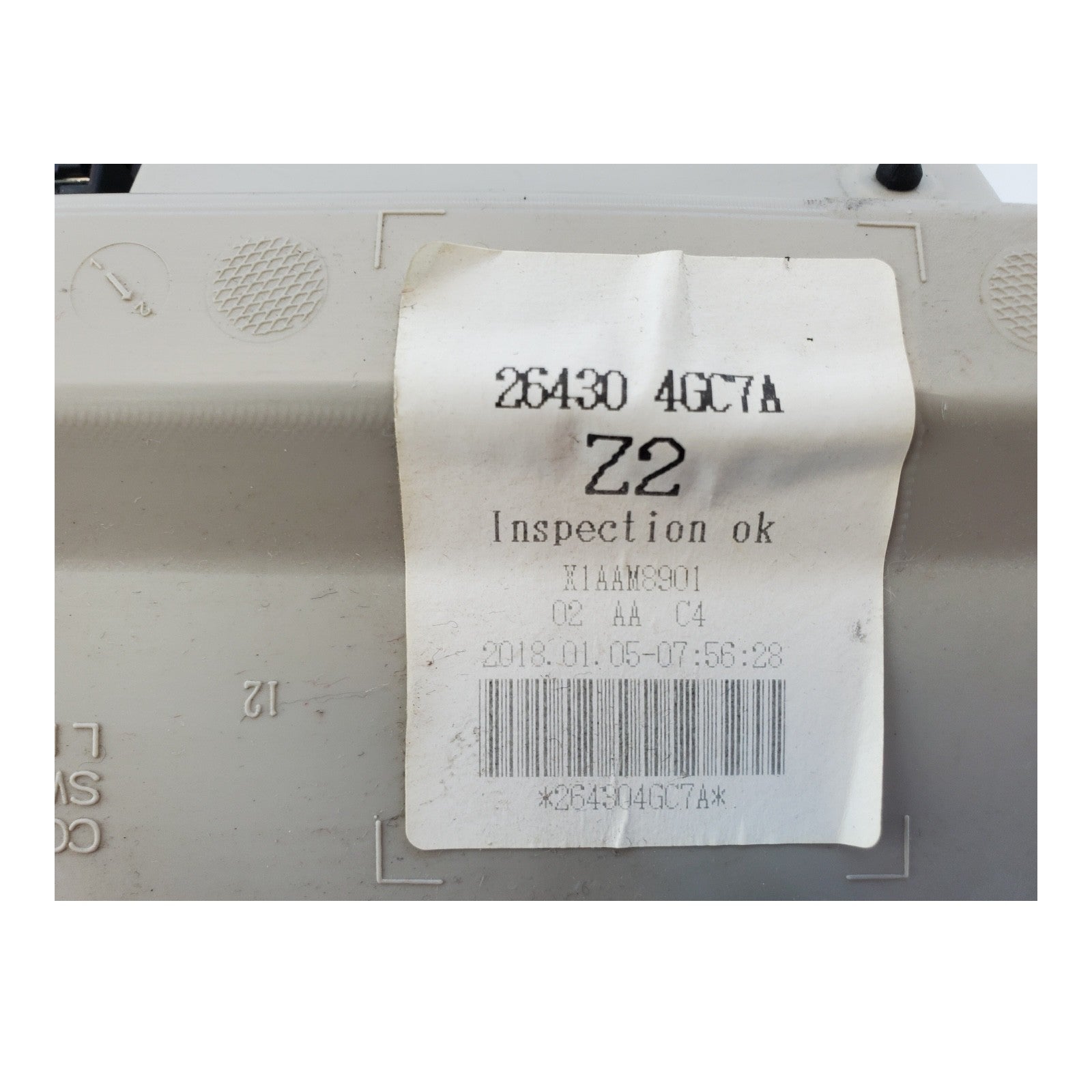 GRAY OVERHEAD CONSOLE 264304GC7A 2018-2020 NISSAN PATHFINDR