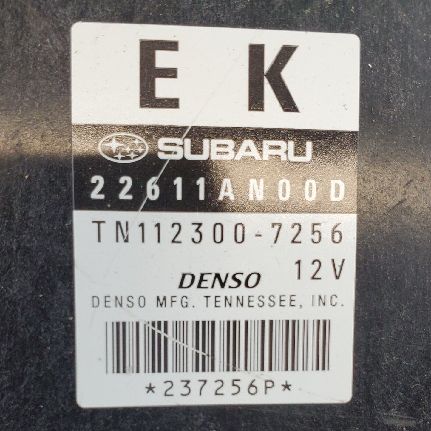 2008-09 SUBARU LEGACY OUTBACK ECU ECM ENGINE COMPUTER  2.5L A/T OEM 22611AN00D