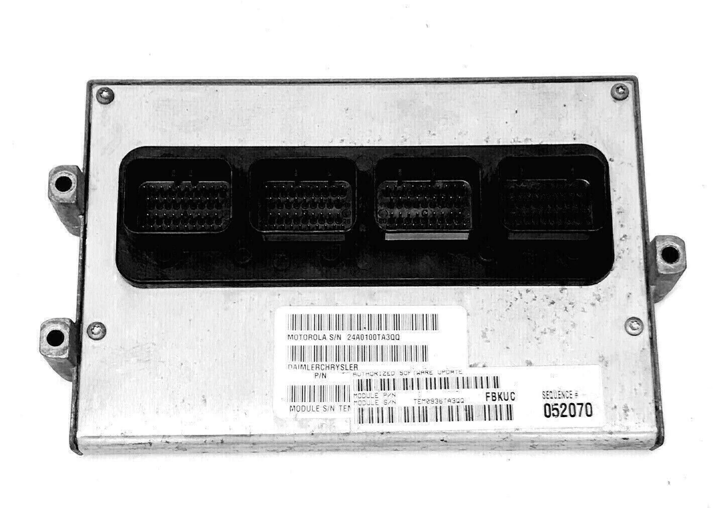 2006 Grand Cherokee 3.7L Engine computer P56044759 "Programmed to your VIN" ECM