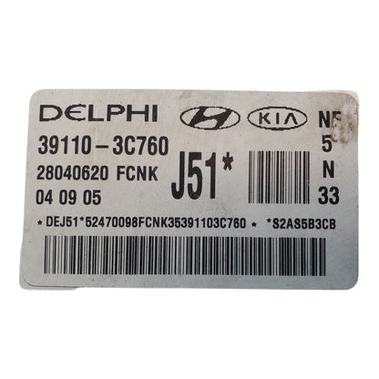 Engine ECM Control Module 3.3L Fits 06-08 SONATA 39110-3C760 391103C760