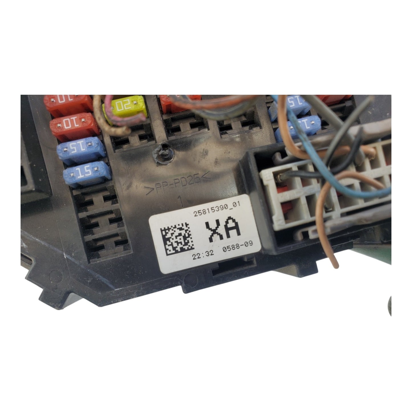 ✅09 SILVERADO Fuse Box Cabin 25815390 XA