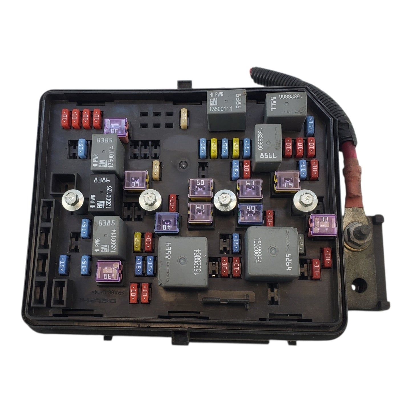 2009 CHEVROLET IMPALA 3.5L OEM Engine Fuse Box Relay Junction Block 25915388-01