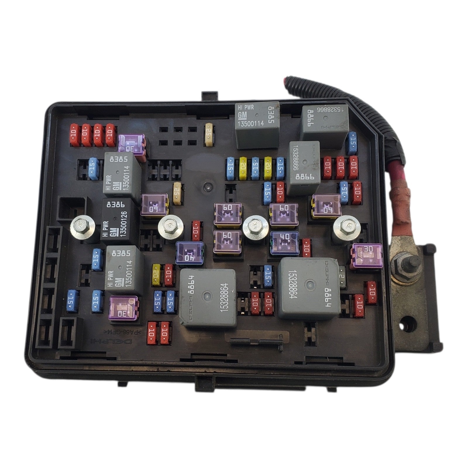 2009 CHEVROLET IMPALA 3.5L OEM Engine Fuse Box Relay Junction Block 25915388-01