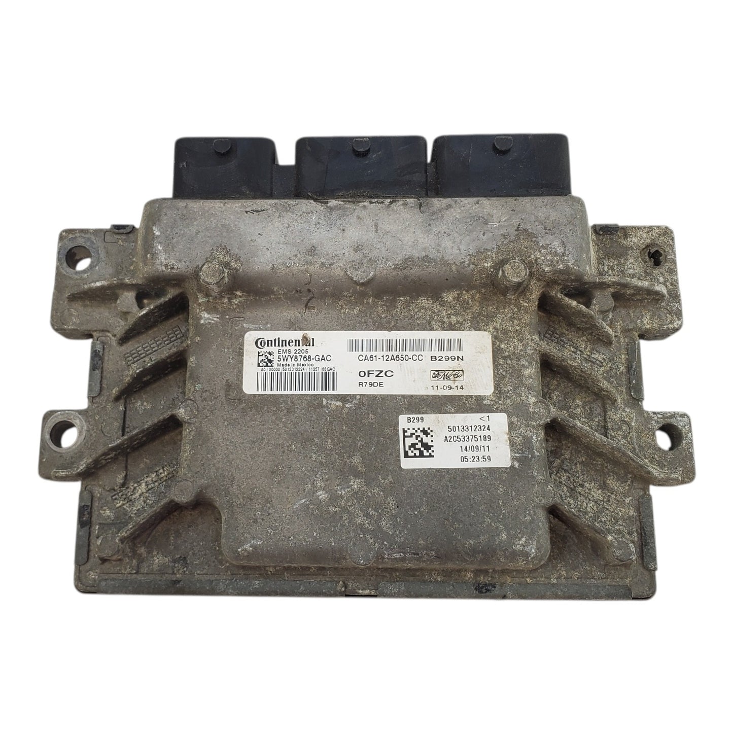 Used 2012 Ford Fiesta Continental  CA61-12A650-CC ECU 5WY8768-GAC