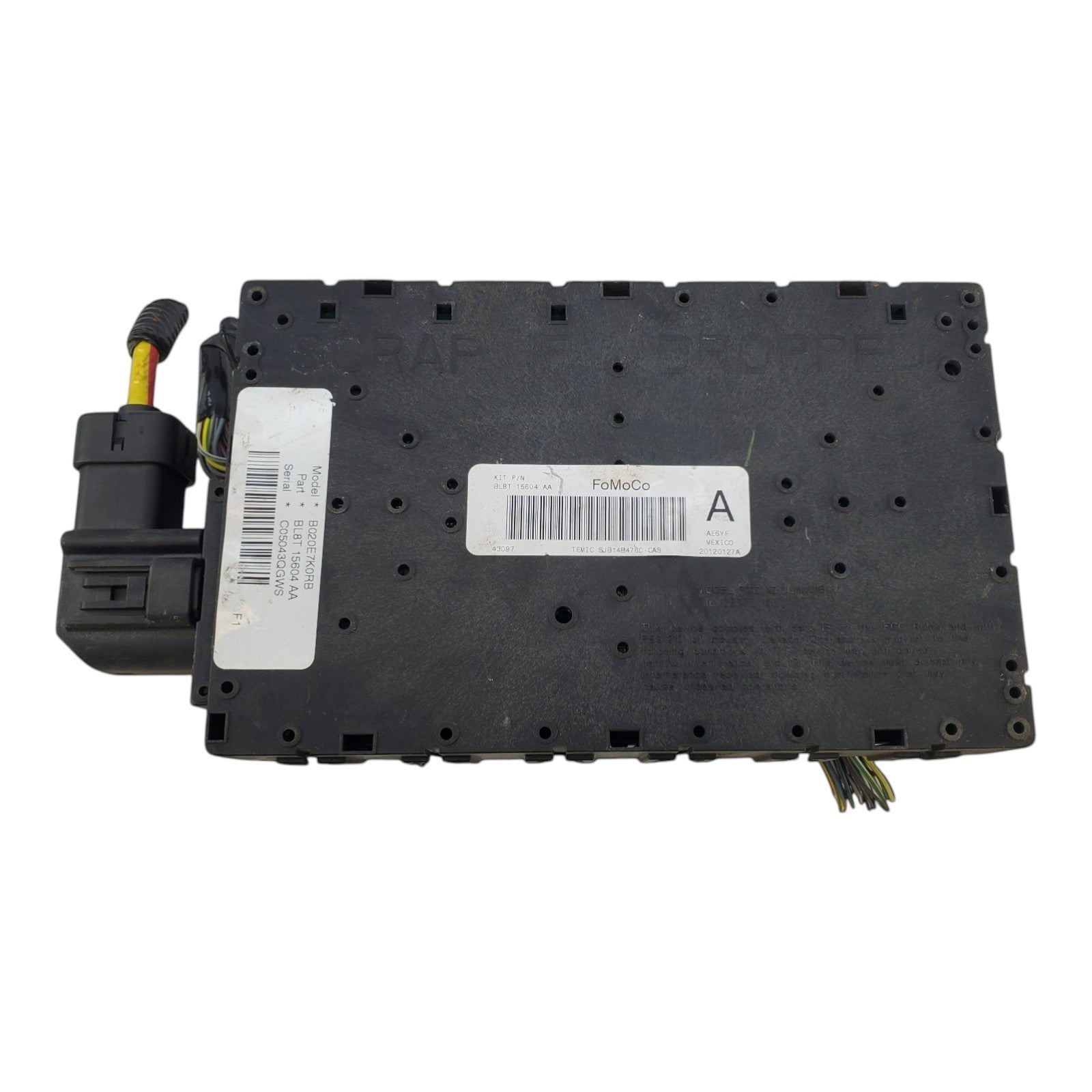 08-12 Ford Escape Interior Fuse Box Relay Junction Block Cabin bl8t15604aa OEM