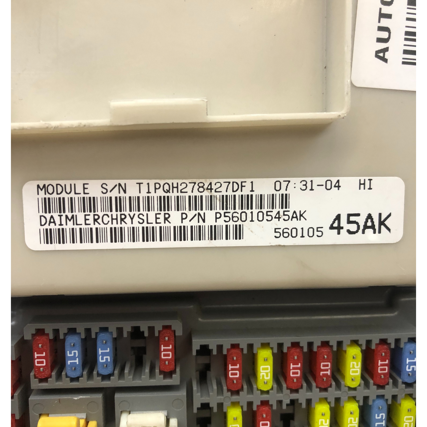 ✅05 Jeep Liberty Body Control Module Fuse Box 56010545AK