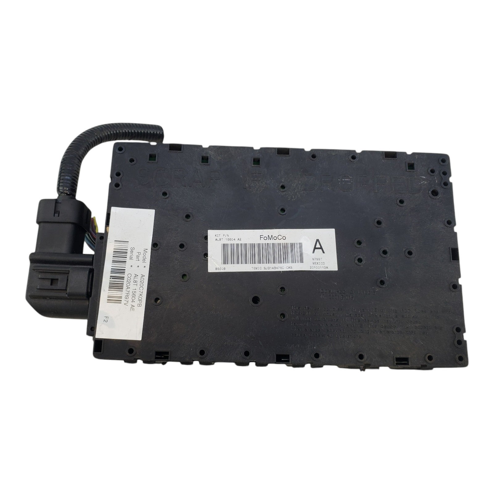2008-2012 Ford Escape Interior Cabin Fuse Box Used OEM AL8T15604AE