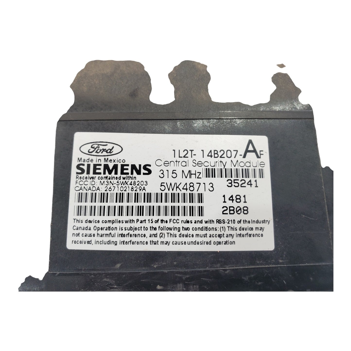 ✅ 02 FORD EXPLORER REMOTE KEYLESS ENTRY MODULE 1L2T-14B207