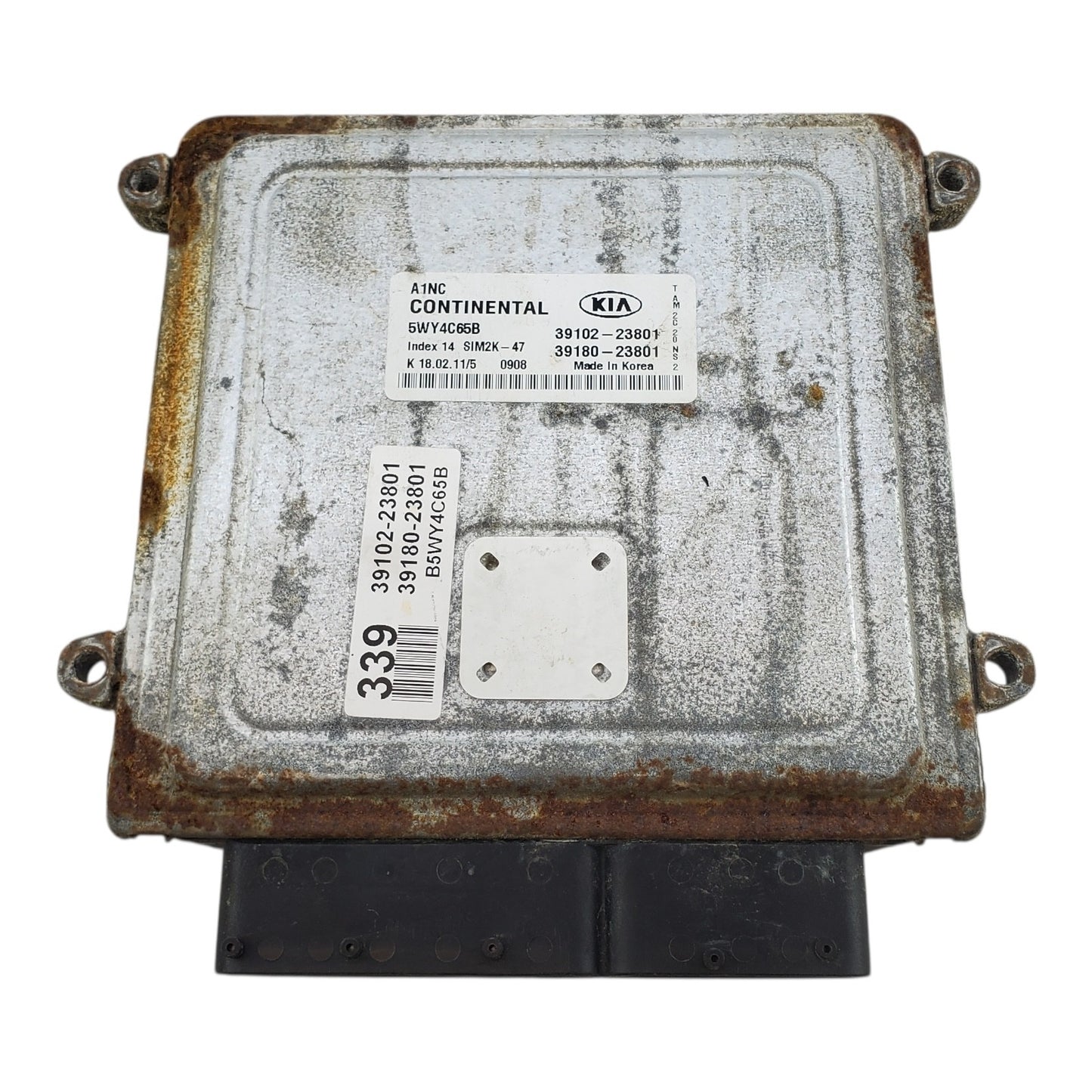 ENGINE COMPUTER KIA SOUL 2011 39180-23801 39102-23801 2.0L AT PCM ECM ECU OEM