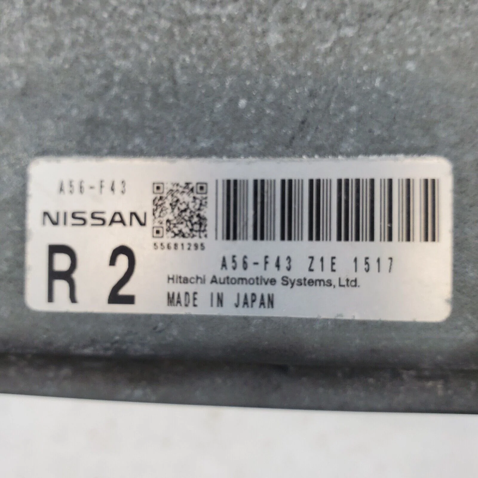 2011 NISSAN MAXIMA OEM ELECTRONIC ENGINE COMPUTER CONTROL MODULE ECU A56-F43-Z1E