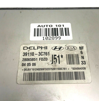 ✅ 06-08 Hyundai Sonata 3.3L Engine Control Unit ECU 391103C760 / 391103C761 OEM