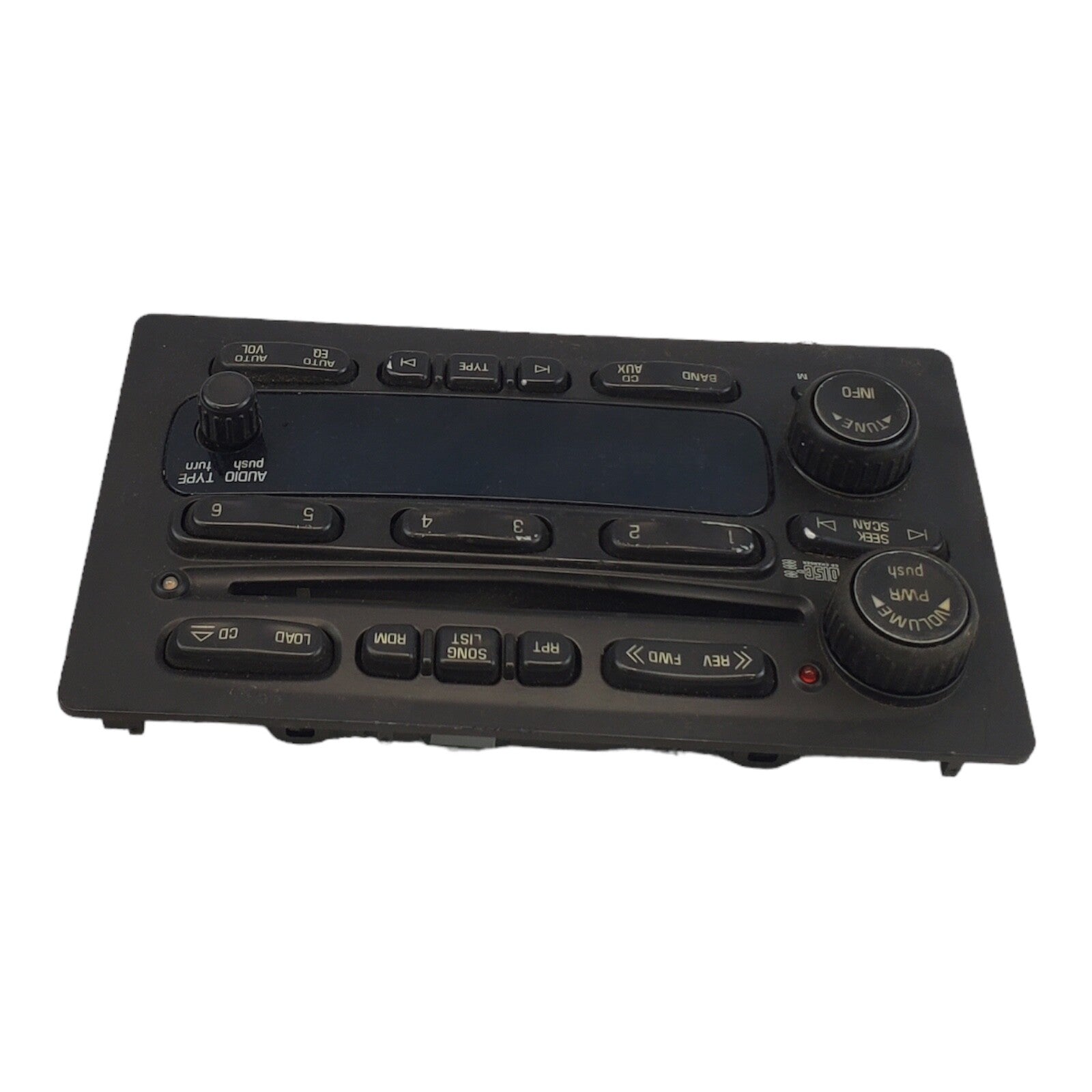 GMC Chevy Truck 05-09 AM FM 6 Disc CD Radio Front Panel 15234935