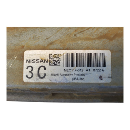 ✅ 10 Nissan Altima Engine Control Module ECM Computer MEC114-012 A1