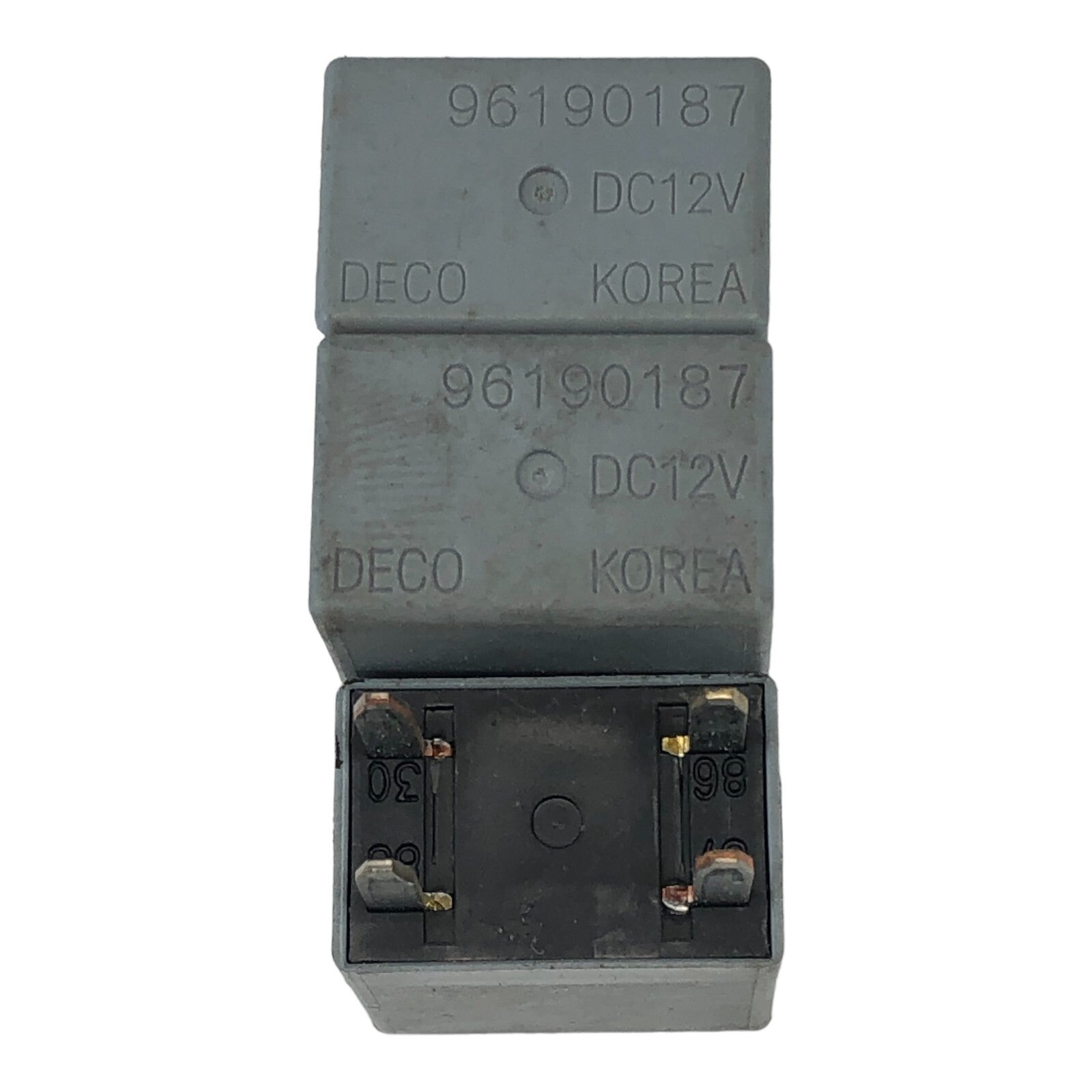 ✅ LOT OF 3 DECO 4 PIN Relay 96190187 DC12V OEM