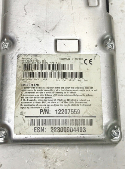 2002 Chevrolet Suburban Onstar Communication Control Module 12207559