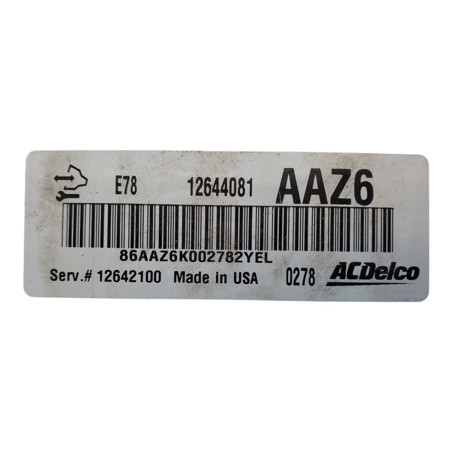 2011 Chevrolet Cruze 1.4L ECM Engine Computer Control Module PCM 12644081 AAZ6