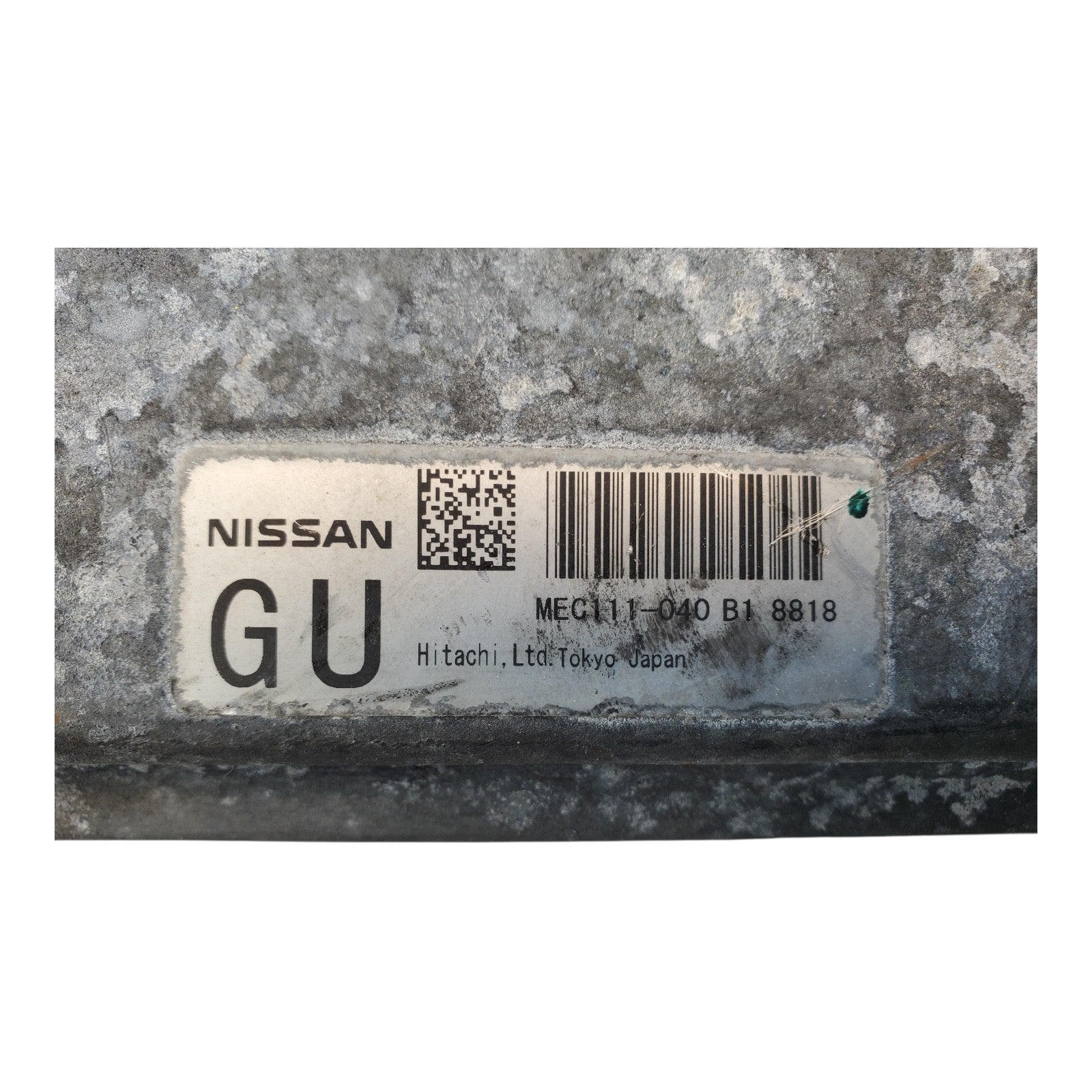 2009 Nissan Rogue 2.5L Electronic Control Module ECM MEC111-040B19624