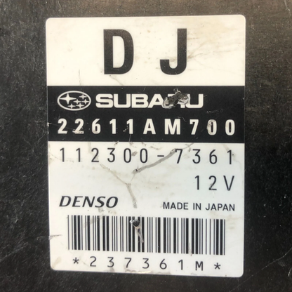 08-09 Subaru Impreza Engine Control Module ECM Computer 22611AM700
