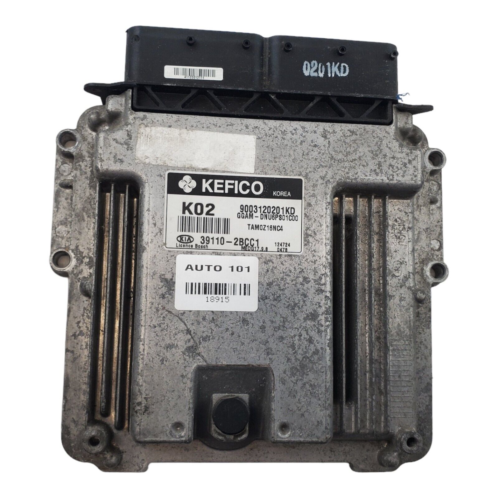 13 Kia Soul 39110-2BCC1 Computer Brain Engine Control ECU ECM EBX Module