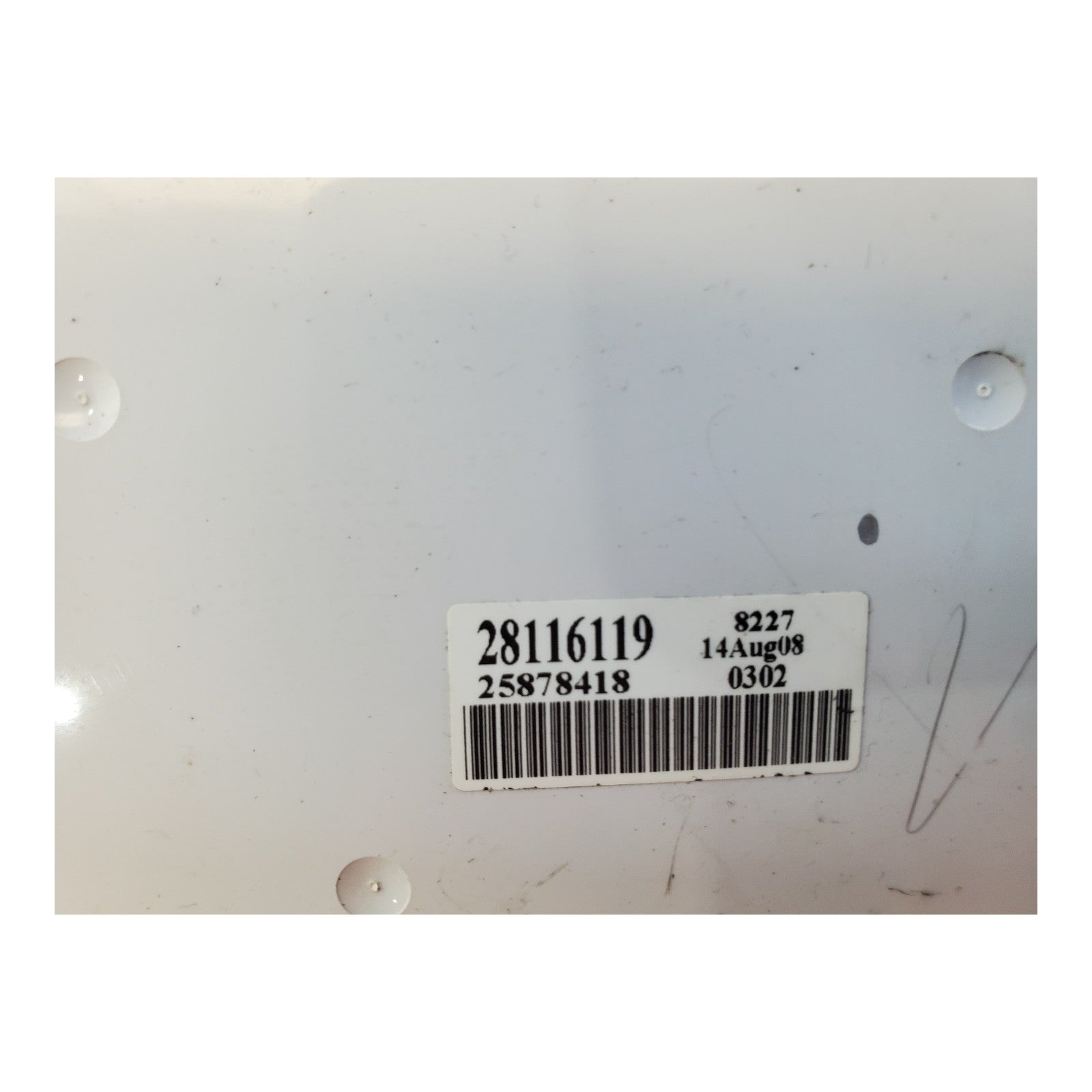 2007-2012 Malibu Aura OEM Climate Control Switch AC Heat Defrost SILVER 28116119