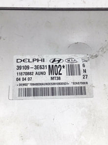 ✅ 07 Kia Rondo Engine Control Module ECM Computer 39109-3E631