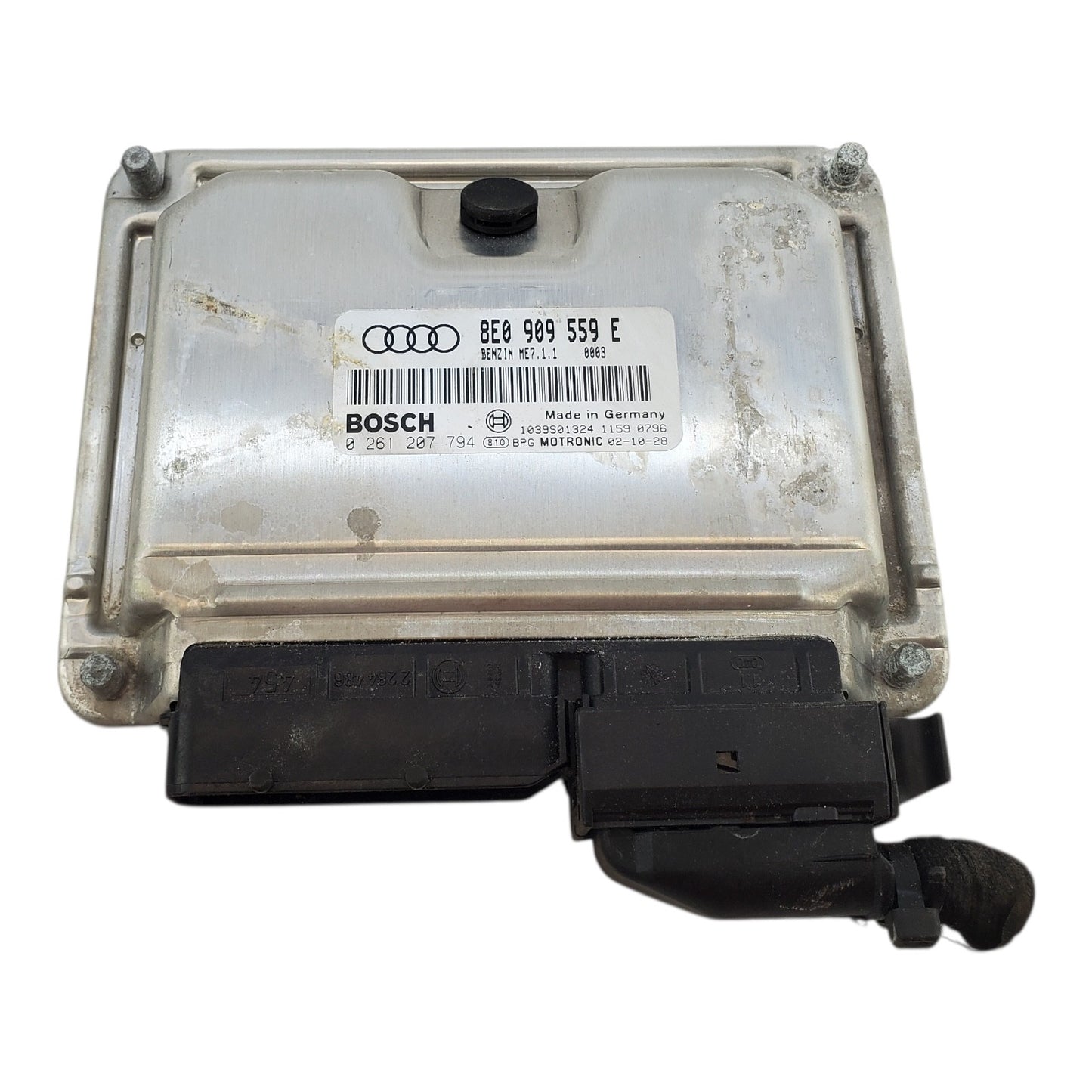 03 AUDI A6 ENGINE ECM ELECTRONIC CONTROL MODULE 3.0L 8E0 909 559 E 8E0909559E