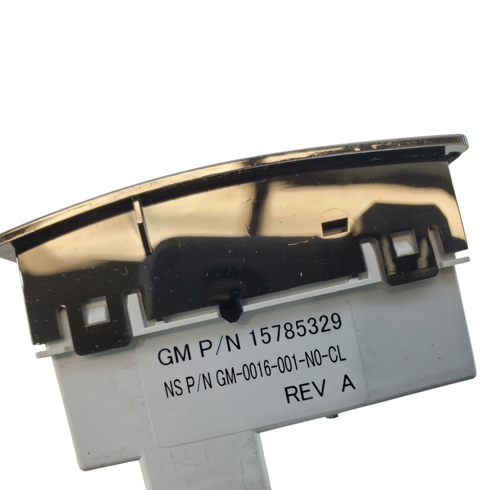 2006-2011 CADILLAC DTS CENTER DASH AIR VENT TRIM BEZEL W/ CLOCK OEM, 15785329