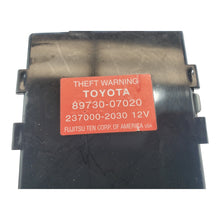 00 01 02 03 04 AVALON THEFT/LOCKING CONTROL MODULE RH DASH 89730-07020