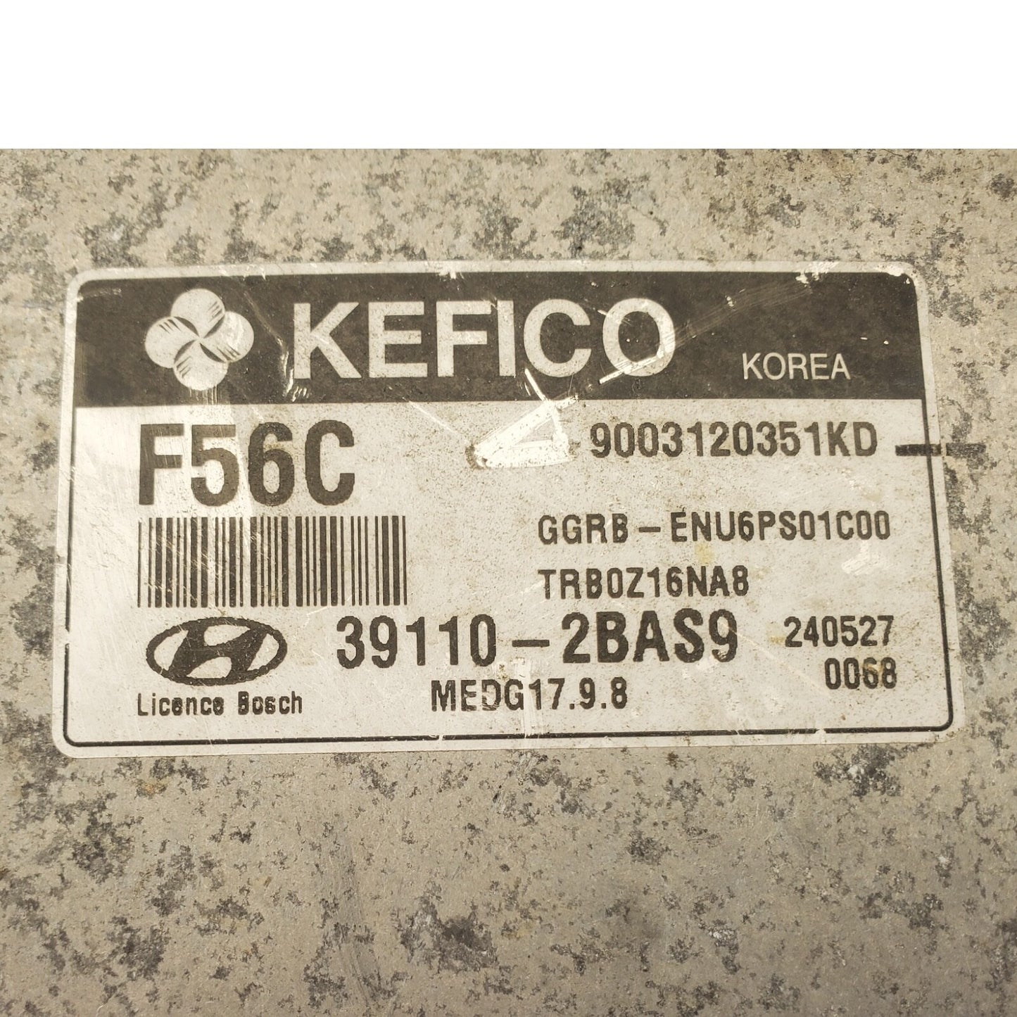 ✅12-14 Hyundai Accent 1.6 Engine Control Module Unit ECU ECM OEM 39110-2BAS9