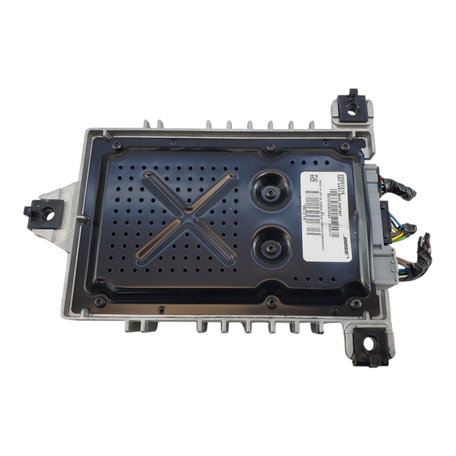 07-12 Acadia Enclave Traverse Bose Radio Stereo Audio Amplifier Amp 25907216