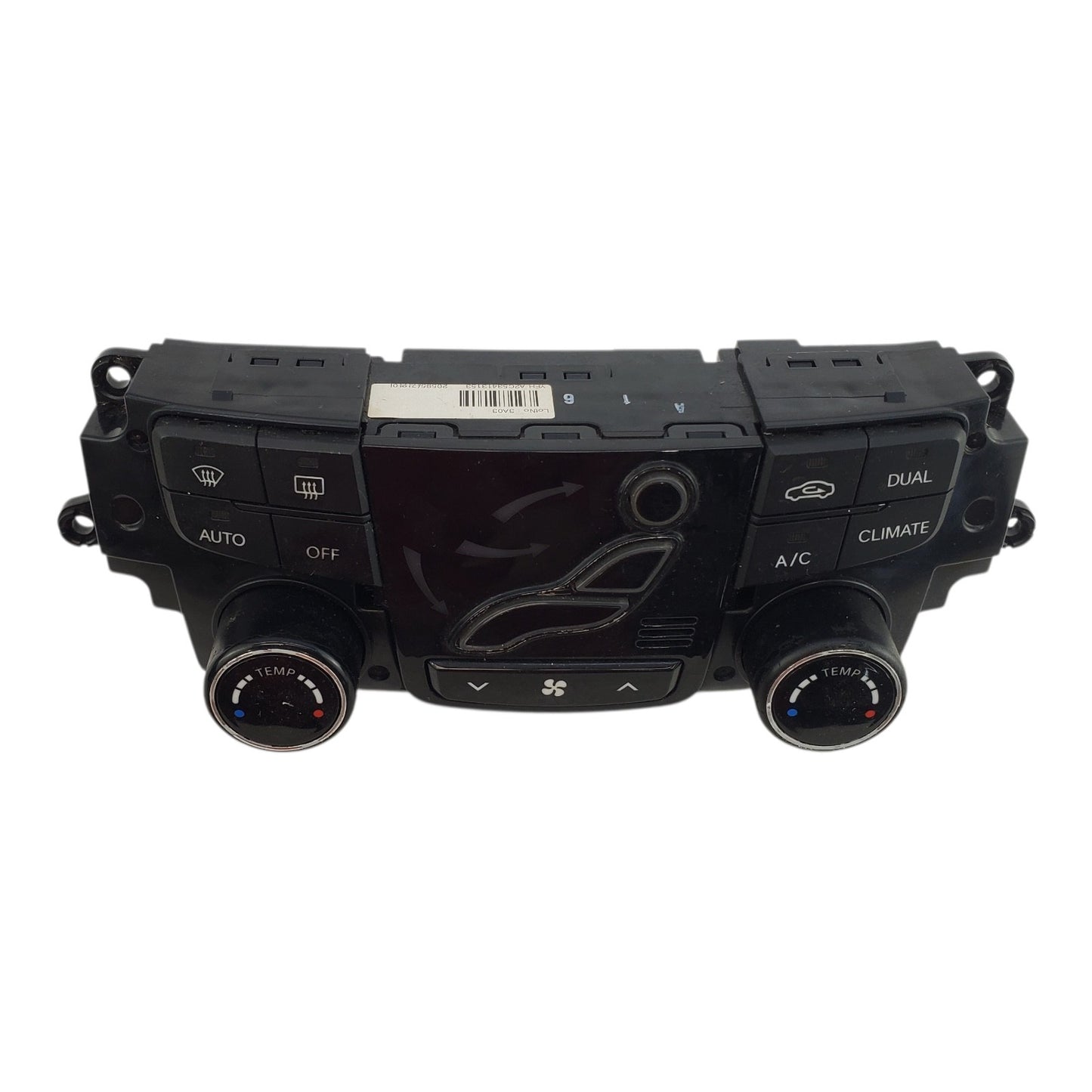 2013 HYUNDAI SONATA OEM HEATER A/C CLIMATE CONTROL PANEL 97250-3Q301 2011 2012