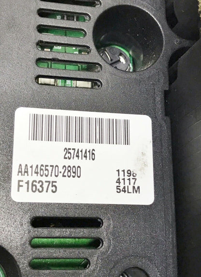 2005 - 2011 CADILLAC STS REAR CONSOLE CLIMATE CONTROL PANEL TRIM OEM