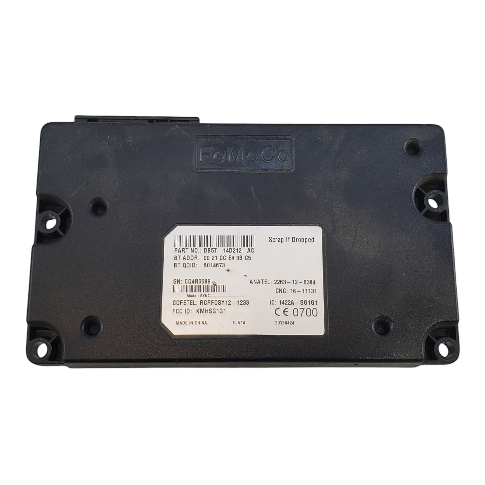 2013 2014 Ford Explorer Edge  SYNC Body Control Communications Voice Module