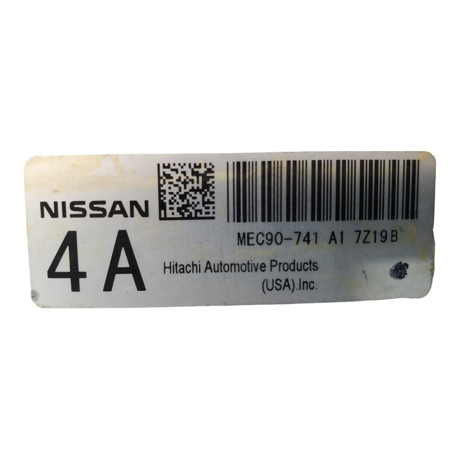 ✅08 2008 Nissan Sentra MEC90-741 A1 Computer Brain Engine Control ECU ECM Module