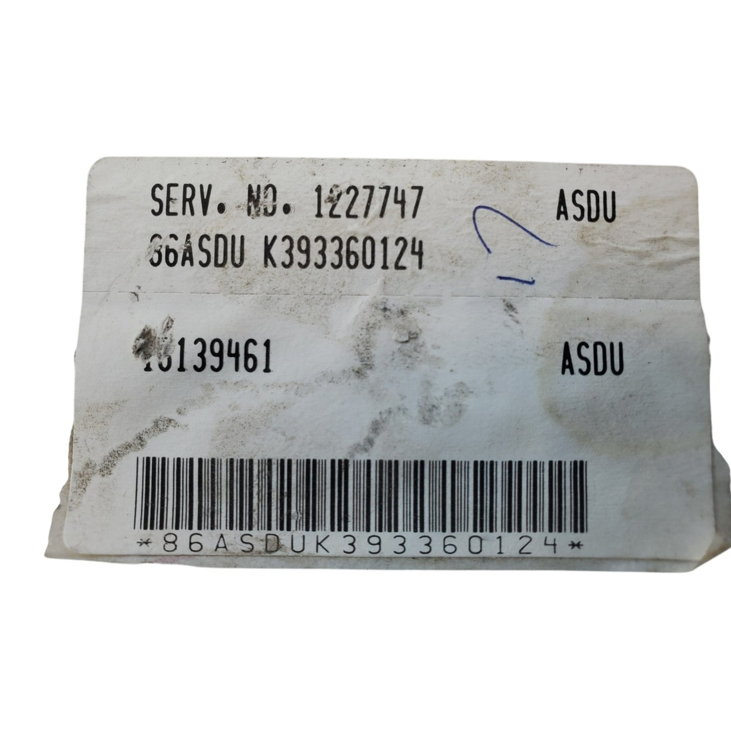 C1500 1227747 Chevy Engine Computer ECM ECU 4.3L 5.0L 5.7L  1988 1989 1990 1991