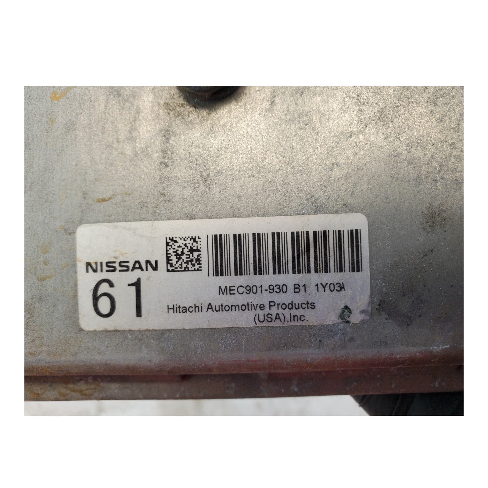 12 NISSAN VERSA ENGINE ECM CONTROL COMPUTER MODULE 1.8L AT MEC901-930 B1