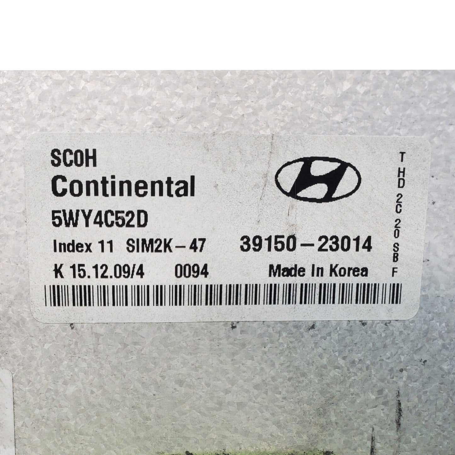 ✅ 10 HYUNDAI ELANTRA 2.0L Engine Control Module ECM Computer 39150-23014