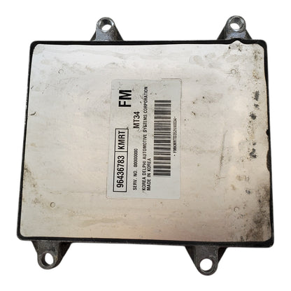06 CHEVY AVEO ENGINE COMPUTER ECU ECM 96436783 OEM