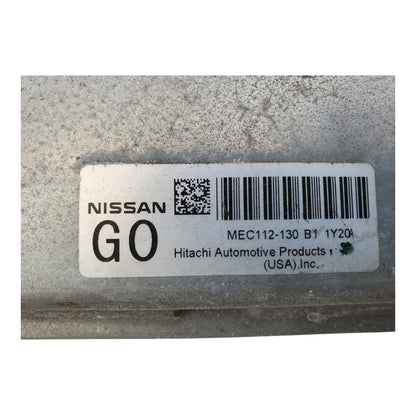 2011–2013 Nissan Altima Engine Control Module ECM MEC112-130B1 1625A OEM