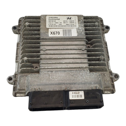 ✅2011 HYUNDAI SONATA 2.4 Engine Computer Module OEM ECM 39101-2g670