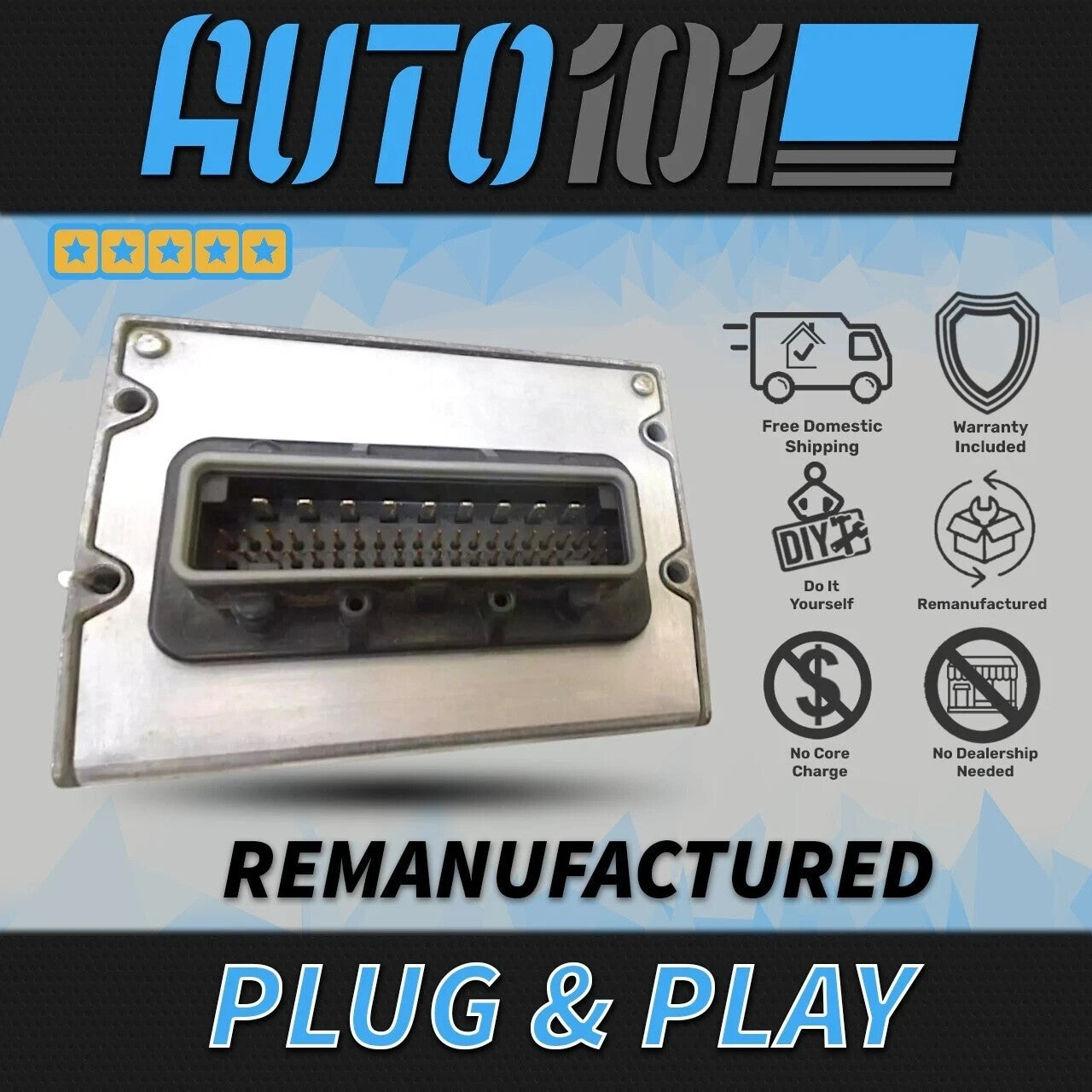 03 Chrysler Town & Country Multifunction Module FCM PLUG & PLAY PN 04869000AI