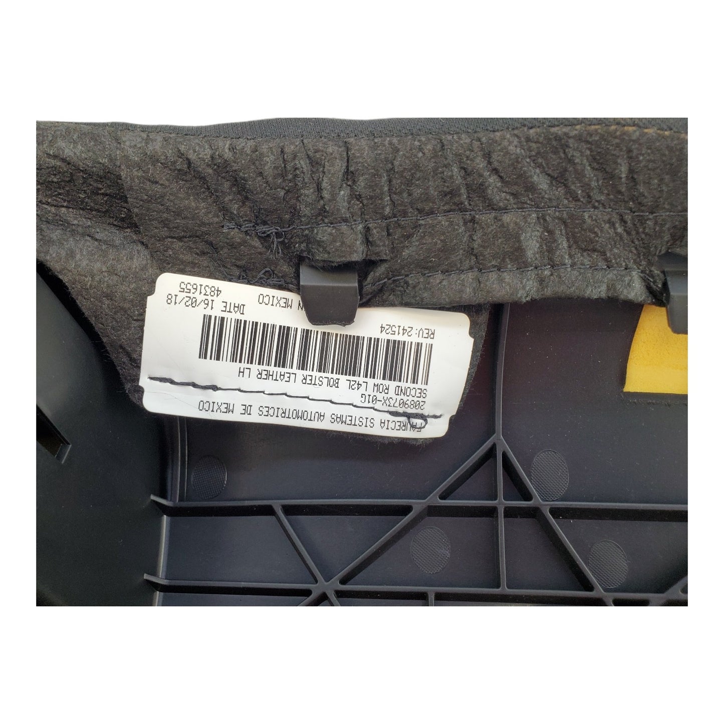 16 17 18 OEM Nissan Altima Rear Left Driver Seat Bolster Cushion 1399831x